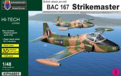 Kovozavody Prostejov 1/48 BAC 167 Strikemaster NZ 6362 RNZAF Decals image