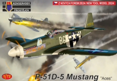 Kovozavody Prostejov 1/72 P-51D-5 Mustang "Aces" image