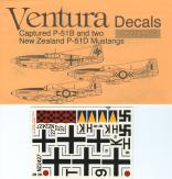 Ventura 1/72 Captured P-51B & RNZAF P-51D Mustangs image