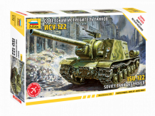 Zvezda 1/72 Soviet Assault Gun ISU-122 - SNAP Kit image