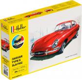 Heller 1/24 Jaguar Type E 3L8 FHC - Starter Kit image