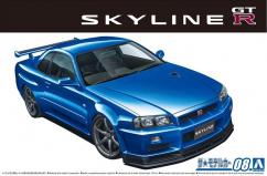 Aoshima 1/24 Nissan Skyline R-34 GT-R V-Spec II (BNR34) image