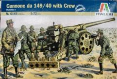 Italeri 1/72 Italian Cannon 149 & Crew image