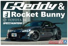 Aoshima 1/24 Toyota 86 Rocket Bunny Volk Racing Version image