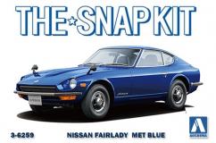 Aoshima 1/32 Nissan Fairlady Z S30 Met Blue - Snap Kit image