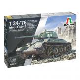 Italeri 1/35 T-34/76 Model 1943 Premium Edition image