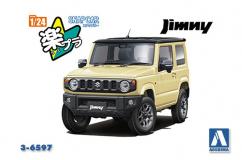 Aoshima 1/24 Suzuki Jimny 2018 Chiffon Ivory Met image