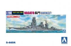 Aoshima 1/700 Nagato Japanese Navy Battleship image