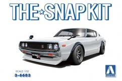 Aoshima 1/32 Nissan C110 Skyline GT-R Custom White Snap Kit image