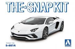 Aoshima 1/32 Lamborghini Aventador S Pearl White Snap Kit image