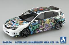 Aoshima 1/24 Subaru Impreza WRX STi 2010 Lovelive Sunshine image