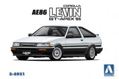 Aoshima 1/24 Toyota AE86 Corolla Levin GT-Apex 1985 image