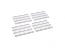 Tamiya JR Circuit Straight Section J/Cup White (4pcs) image