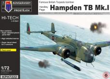 Kovozavody Prostejov 1/72 Hampden TB Mk.I No.489 Sqn RNZAF 1944 image