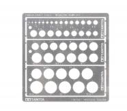 Tamiya Modeling Template Round 1-12.5 image