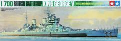 Tamiya 1/700 King George V British Battleship image