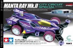 Tamiya 1/32 Manta Ray Mk.II City Circuit Special Edition Mini 4WD MA Chassis image