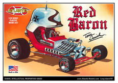 Atlantis 1/24 Tom Daniel Red Baron Show Rod with Trading Card image