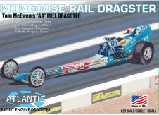 Atlantis 1/24 Tom McEwen Mongoose Front Engine Rail Dragster image