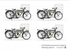 CSM 1/35 Triumph Model H British Motorcycle image