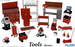 Fujimi 1/24 Tools Remix image