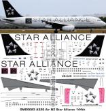 OMD 1/144 Airbus A320 Air New Zealand Decal Set image