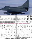 OMD 1/32 TA-4K Skyhawk Royal New Zealand Air Force Decal Set image