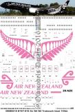 OMD 1/144 Boeing 787-919 Air New Zealand Black Scheme Decal Set image