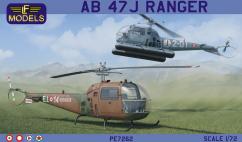 LF Models 1/72 AB 47J Ranger Helicopter International Airforce image