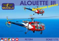 LF Models 1/72 Alouette III Helicopter European Service image