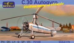 LF Models 1/72 C.30 Autogyro Worldwide Civilian Use incl. VH-USQ Australia image