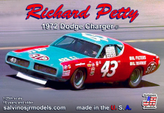 Salvinos Jr 1/25 Richard Petty 1972 Dodge Charger Talladega image