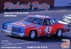 Salvinos Jr 1/25 Richard Petty Chevrolet Monte Carlo 1980 Winner image