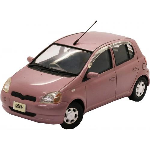 TOYOTA Vitz 1/24 ミニカー 13台 1:24 Toyota 2nd Vitz Yaris color sample minicar 209 black