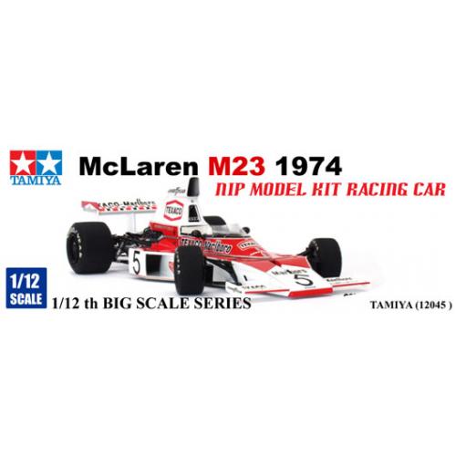 Museum Collection 1/12 McLaren M23 '74 Decal for TAMIYA D291 