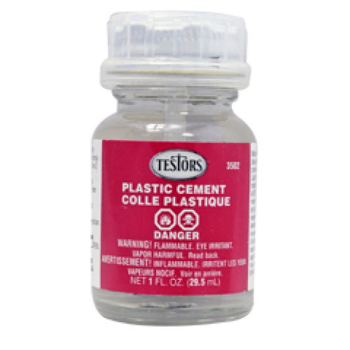 Testors Liquid Plastic Cement 29.5ml Bottle PlasticModels