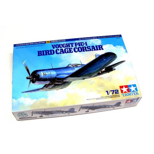 Tamiya 60774 Vought F4U-1 Bird Cage Corsair 1/72 Kit 