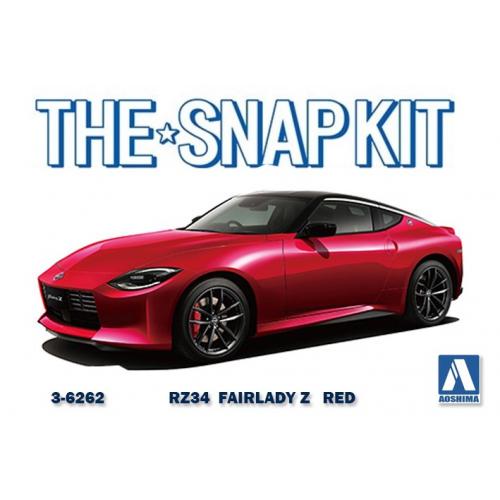 Aoshima 1/32 Nissan Fairlady Z RZ34 Carmine Red - Snap Kit