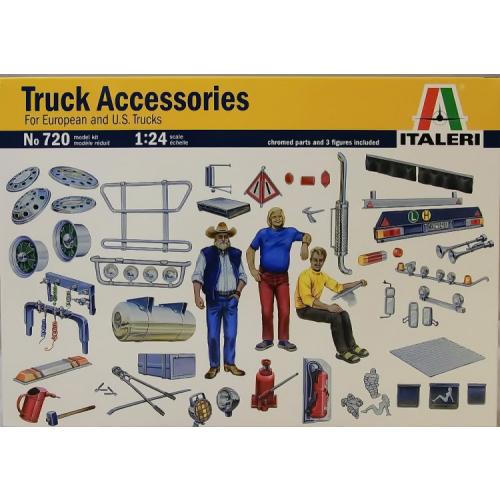Maquette Italeri 1/24 Accessoires Atelier Camion - Réf. 764, Neuve Mais Sans Décalcomanies