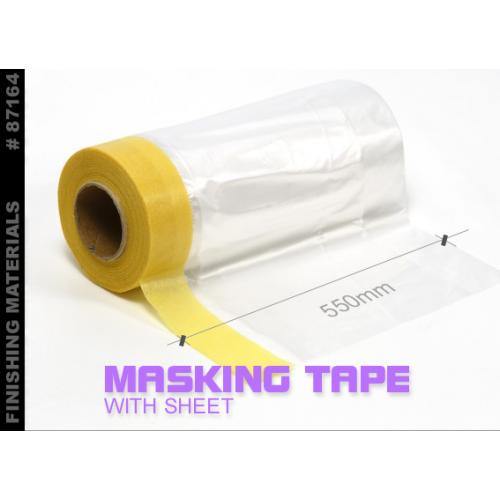 Tamiya Masking Tape with Plastic Sheeting 550mm PlasticModels