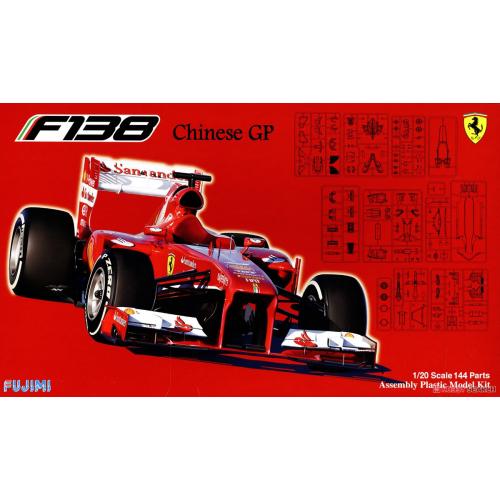Fujimi 1/20 Ferrari F138 F1 Chinese GP 2013 Fernando Alonso Winner