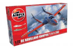 Airfix 1/72 De Havilland Vampire T.11/J-28C image