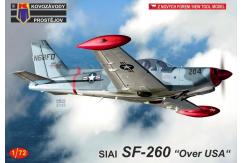 Kovozavody Prostejov 1/72 SIAI SF-260 'Over USA' image