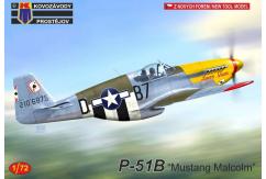 Kovozavody Prostejov 1/72 P-51B Mustang Malcolm image