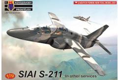 Kovozavody Prostejov 1/72 SIAI S-211 'International Services' image