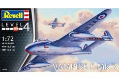 Revell 1/72 Vampire F. Mk.3 image