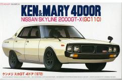 Fujimi 1/24 Nissan Skyline KPGC-110 GT-R 1972 Ken & Mary image