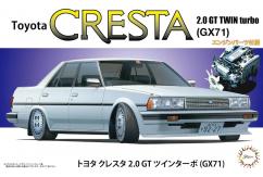 Fujimi 1/24 Toyota Cresta 2.0 GT Twin Turbo (GX71) image