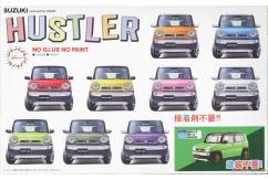 Fujimi 1/24 Suzuki Hustler (G / Positive Green Metallic) - Snap Kit image