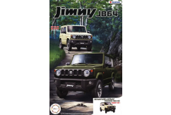 Fujimi 1/24 Suzuki Jimny JB64 (Chiffon Ivory Metallic / Black 2 Tone Roof) image